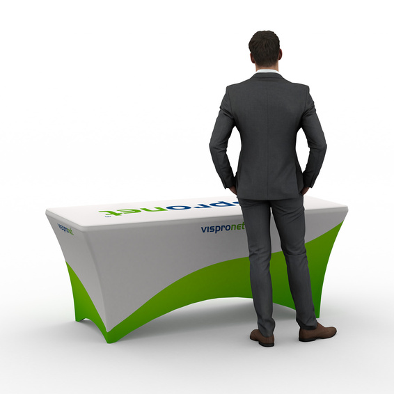 Tischhusse Bankett-Stil - Rückseite