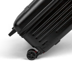 2 Rollen für müheloses Manövrieren des Koffers