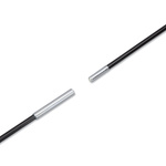 Stecksystem aus leichten Fiberglas-Stangensegmenten