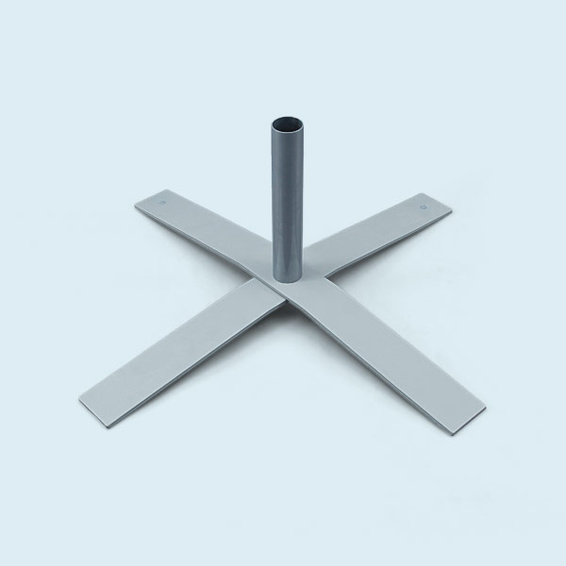 Kreuzfuß ø 100 cm/17 kg für Fahnenmast Economy