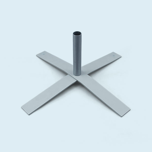 Kreuzfuß ø 100 cm/17 kg für Fahnenmast Economy