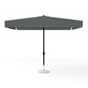 Sonnenschirm anthrazit, quadratisch, 300 x 300 cm mit Kurbel, einfarbig