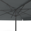 Sonnenschirm anthrazit, 300 x 300 cm, Ansicht von unten