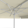 Sonnenschirm beige, 300 x 300 cm, Ansicht von unten