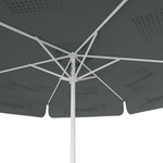 Sonnenschirm mit Logodruck, ø 250 cm, Ansicht von unten