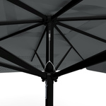 Sonnenschirm mit Logodruck, 300 x 300 cm, Detail Seilzug