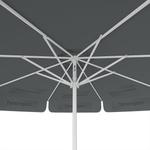 Sonnenschirm mit Logodruck, ø 300 cm, Ansicht von unten