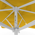 Sonnenschirm mit Logodruck, ø 250 cm, Ansicht von unten