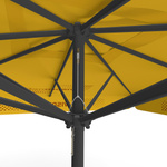 Sonnenschirm mit Logodruck, 300 x 300 cm, Detail Seilzug