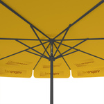 Sonnenschirm mit Logodruck, ø 300 cm, Ansicht von unten