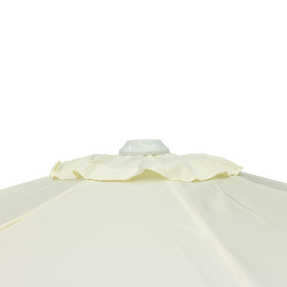 Lufthaube an der Schirmspitze für erhöhte Stabilität bei Windböen