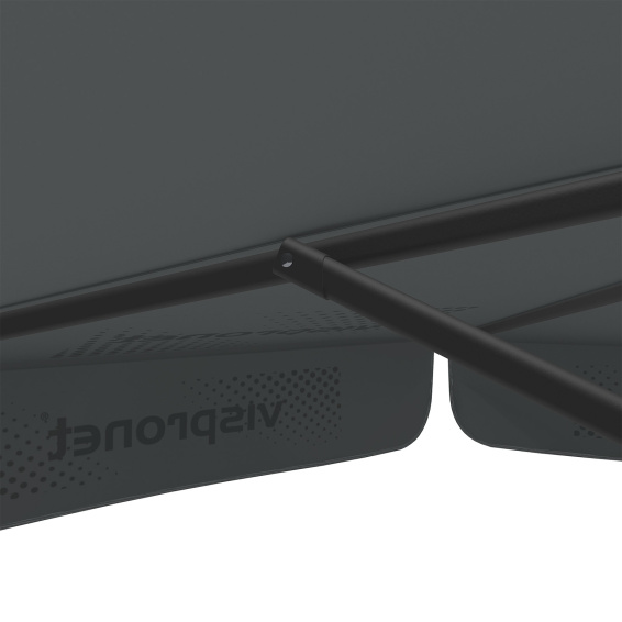 Sonnenschirm mit Logodruck, ø 250 cm, robuste Streben