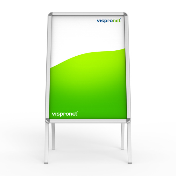 Aufsteller Kundenstopper Select - Vorderseite