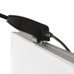 Befestigung Lampenhalter am Kederrahmen flex