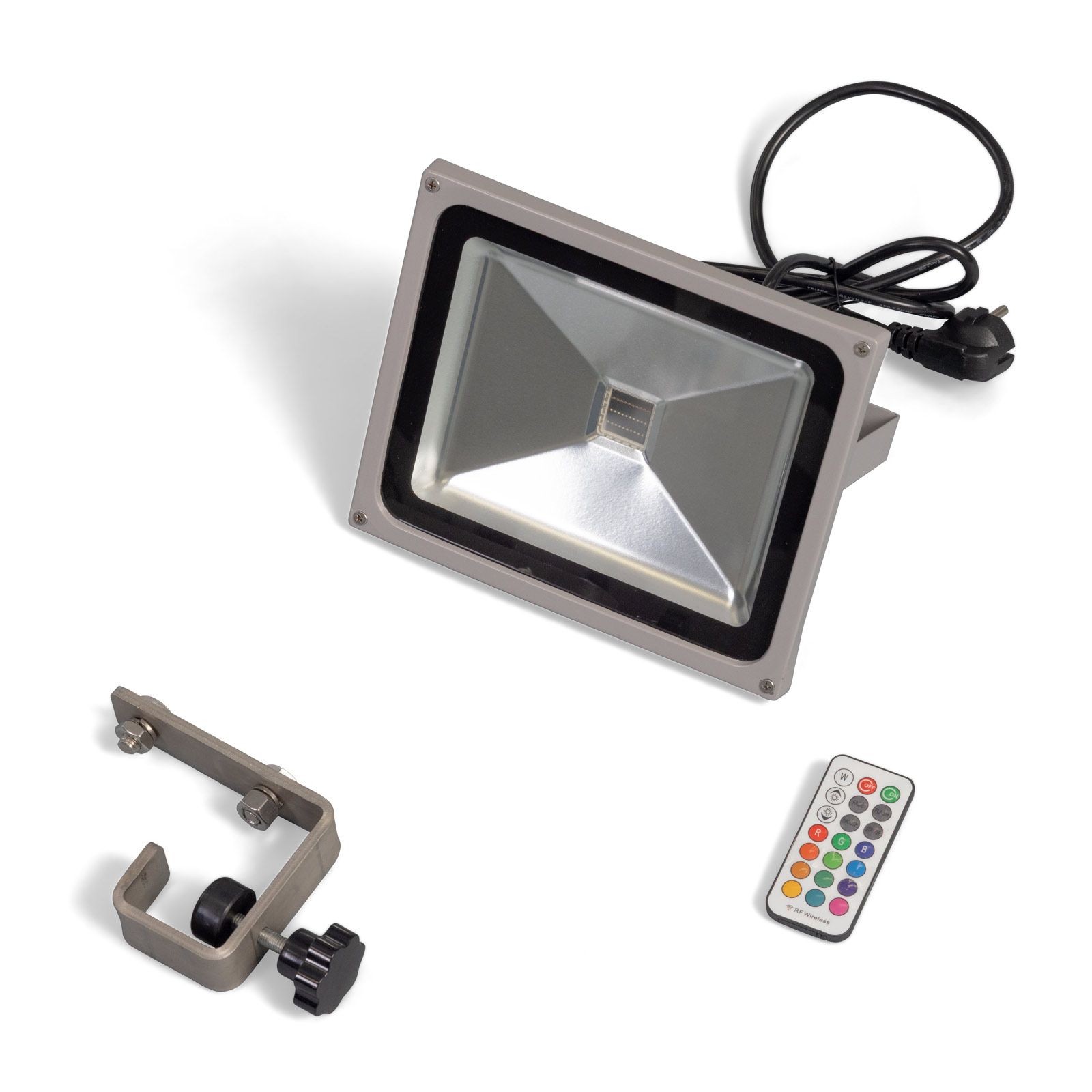 LED-Strahler RGB für Faltzelte inkl. Hochleistungs-Chip Bridgelux