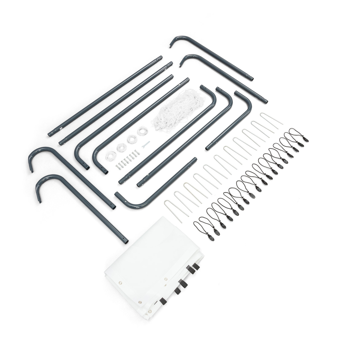 Lieferumfang Fußballtor mit Torwand, Größe (B x H X T): 213 x 152 x 76 cm