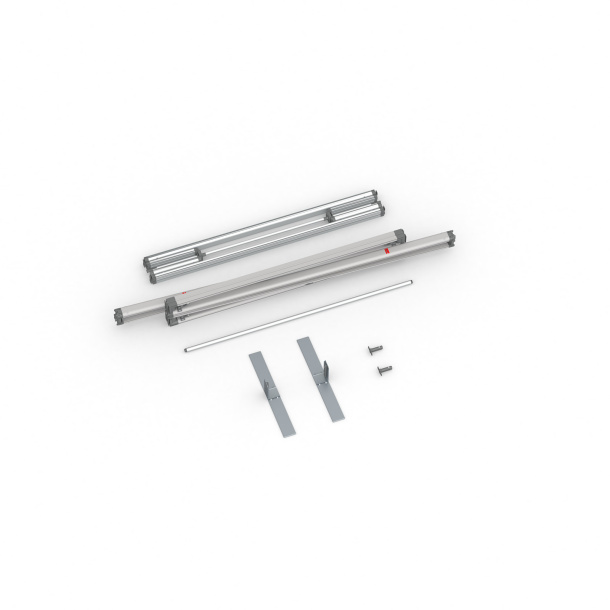 Lieferumfang Kederrahmen flex, Systembreite 100 cm, Systemhöhe 300 cm