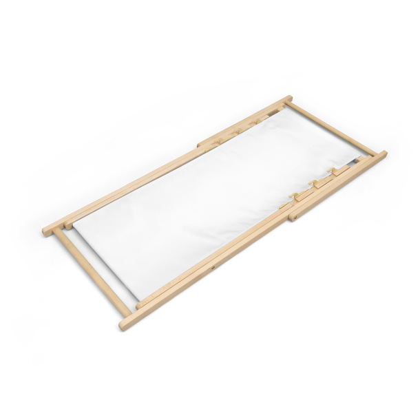 Liegestuhl ohne Armlehne, zusammengeklappt