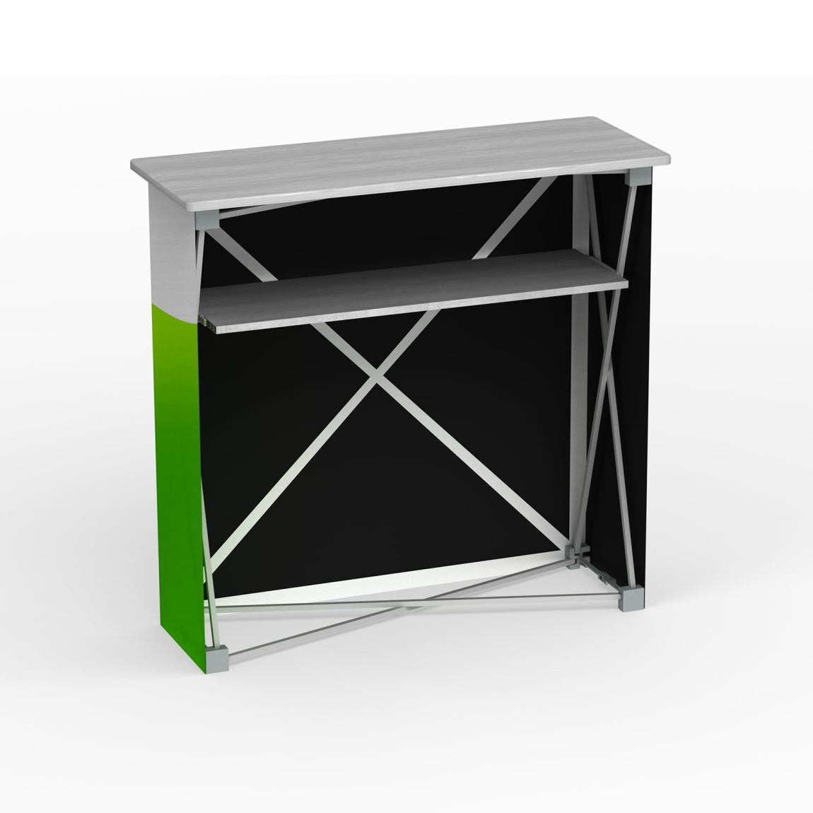 Promotion Counter Klett mit Multisol® X Opak SE, Rückseite