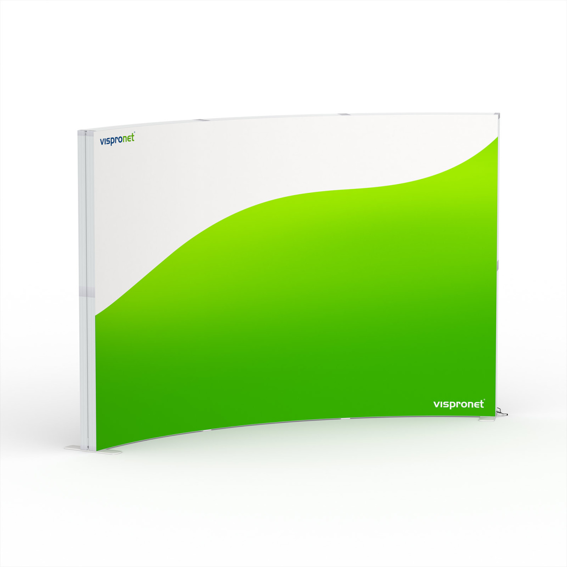 Lightbox flex Ersatzdruck - gebogene Front 