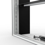 Messetheke Lightbox flex Select mit LED Beleuchtung