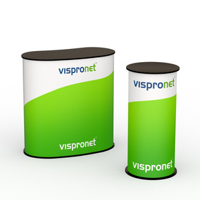 Messetheke Lamellen Counter