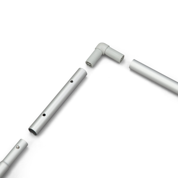 Fahnenstange Economy, Stangensegmente