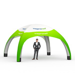 Eventpavillon 5 x 5  m - Größenvergleich