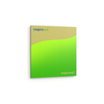 Poster aus Aluminiumverbundplatten, gold, im Querformat 4:3