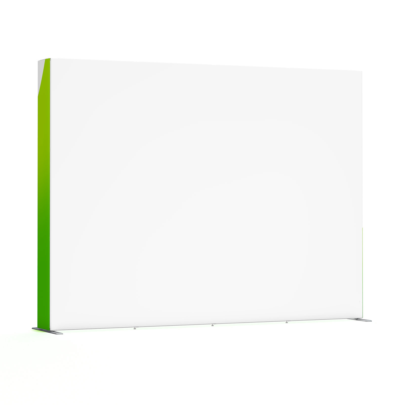 Pop Up Faltdisplay LED 4 x 3 - Rückseite weiß, unbedruckt