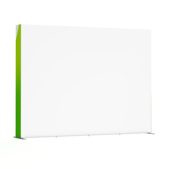 Pop Up Faltdisplay LED 4 x 3 - Rückseite weiß, unbedruckt