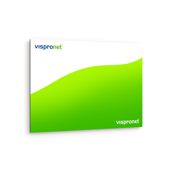 Poster aus Aluminiumverbundplatten im Querformat 4:3