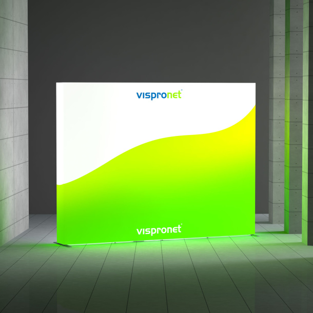 Pop Up Faltdisplay LED: lichtstark und energieeffizient