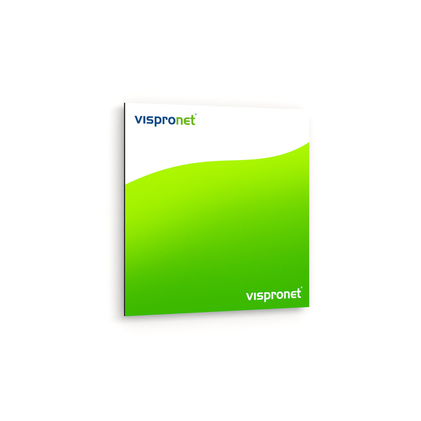 Poster aus Aluminiumverbundplatten, quadratisch