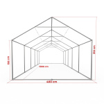 Maße Partyzelt Premium 4x10