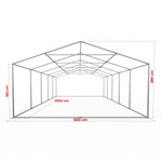 Gestell Partyzelt Premium 5 x 10 m