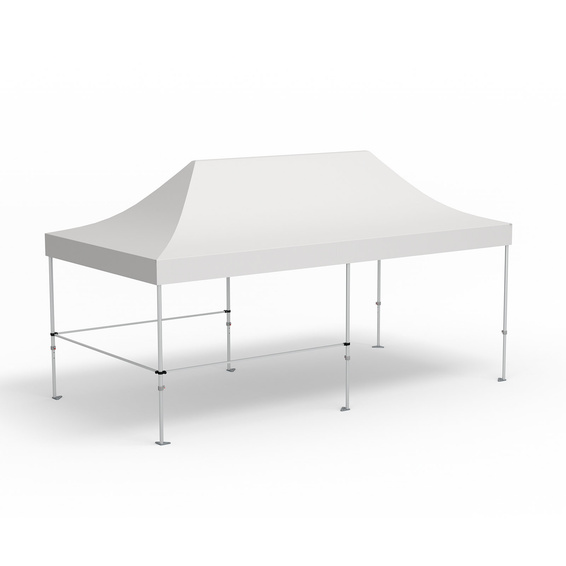 3 Querstangen für halbhohe Wände inkl. Halter, Eckvariante (4 m|4 m|4 m)