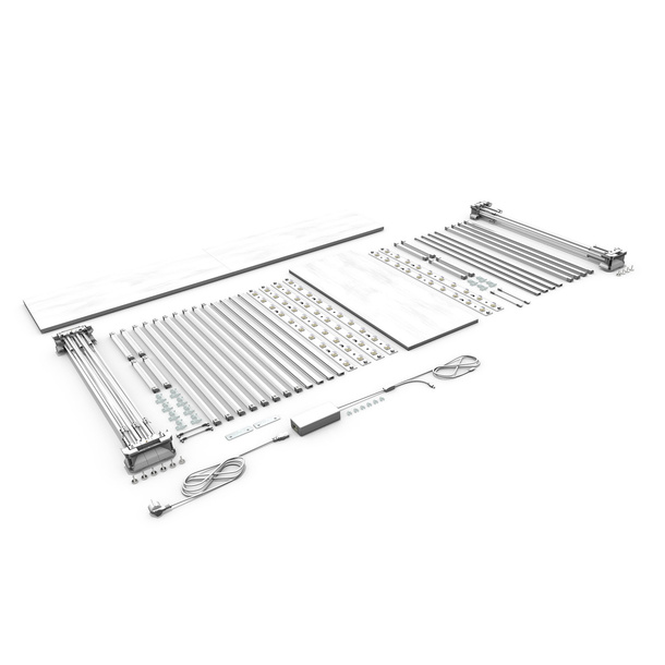 Promotion Counter LED Eckvariante - Lieferumfang