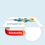Option: Weißdruck vollflächig (für den Druck von Fotos empfohlen)