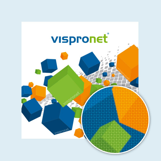 Klebefolie Textil, Struktur des selbstklebenden Polyestergewebes