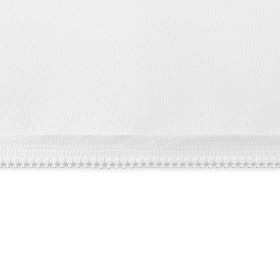 Befestigung Zeltwände: mit Reißverschluss an den Durchgangsbögen des Pavillon