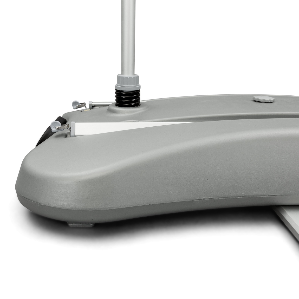 Roll Up Select Outdoor, wasserbefüllbar - Detail: Stützstange mit flexibler Federung