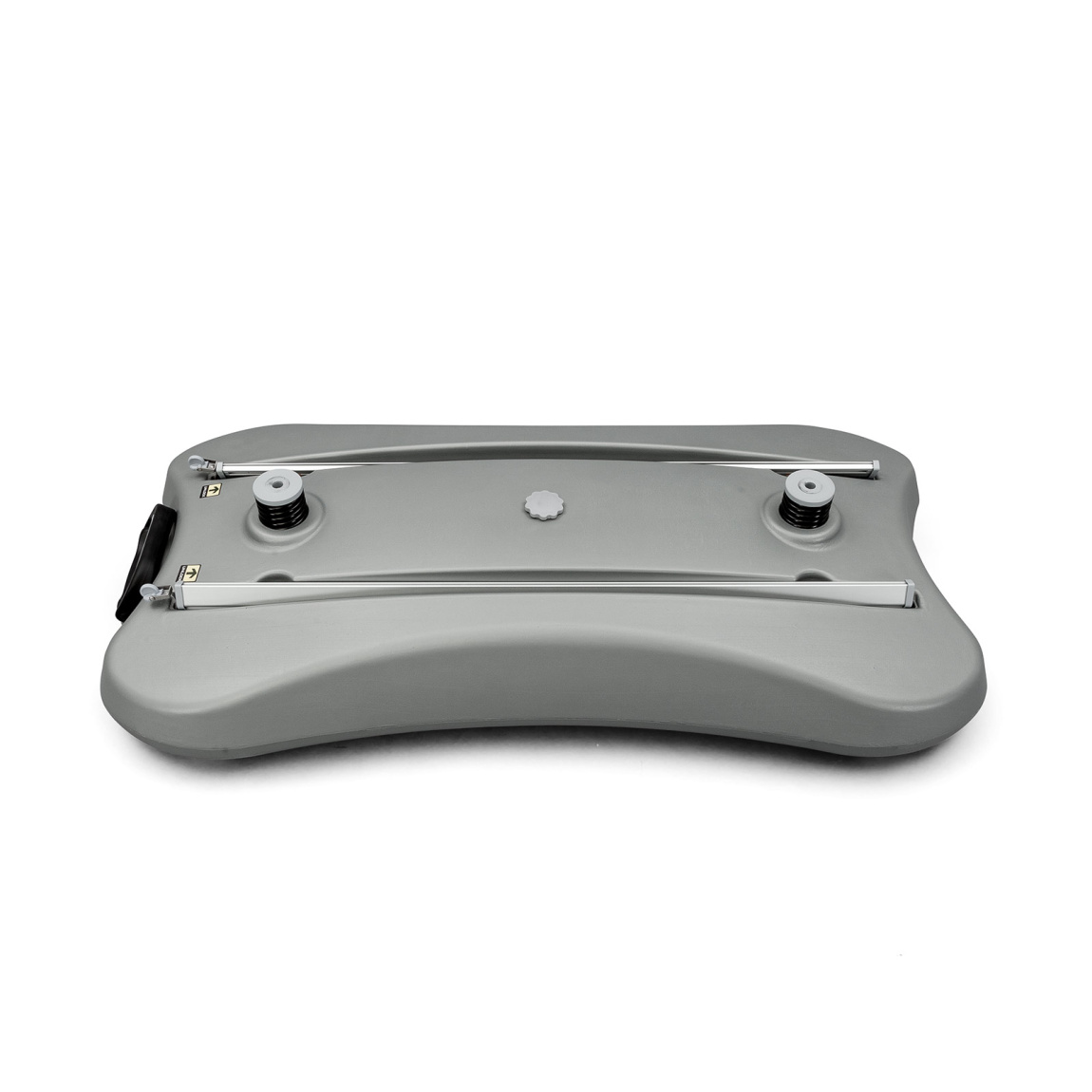 extra Windstabilität durch 2 Federstangensystem