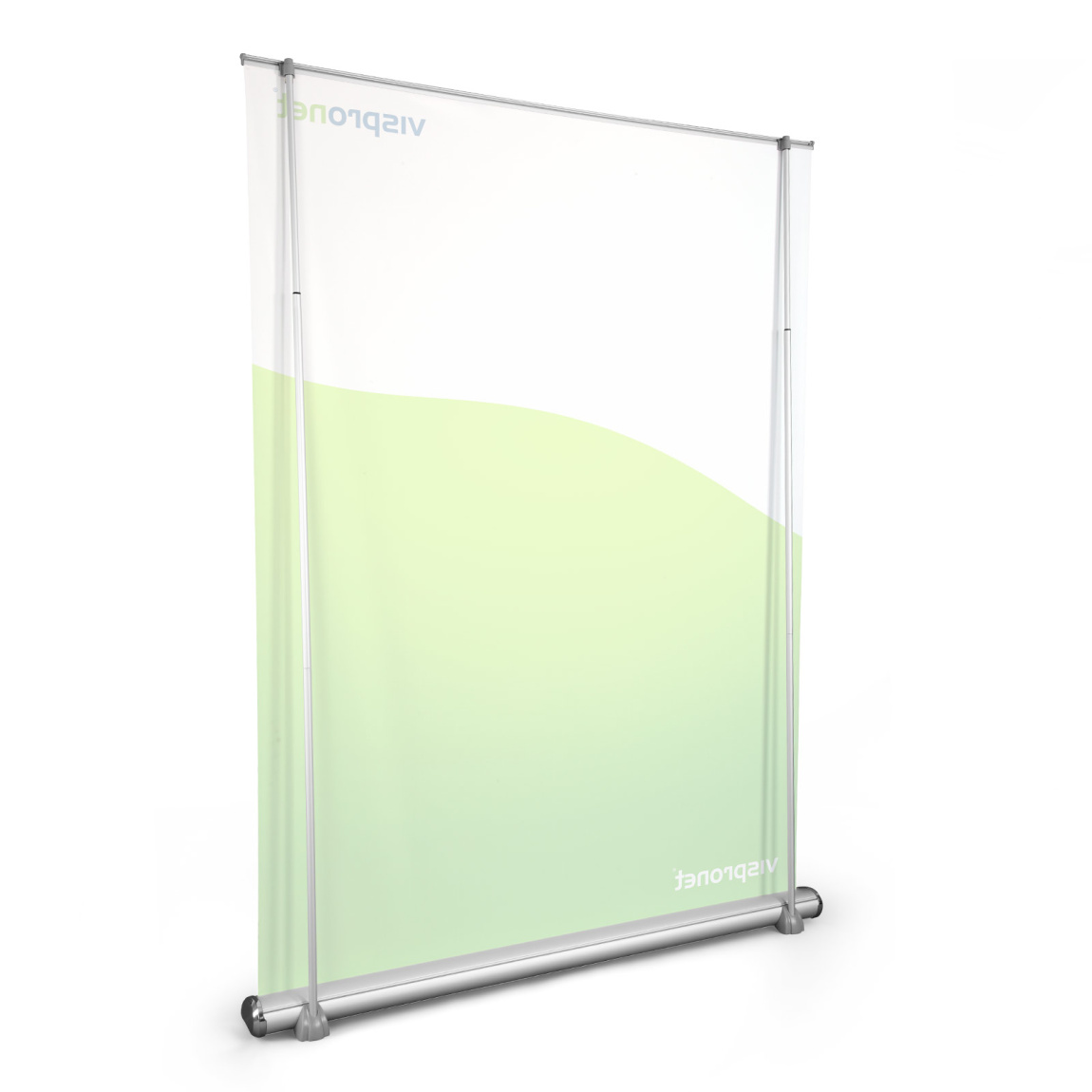 Roll Up Select - Breite 150 cm, Druckteil aus Multisol X, Rückseite