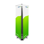 Verbindung von 3 Roll Up Economy zum Triple Display