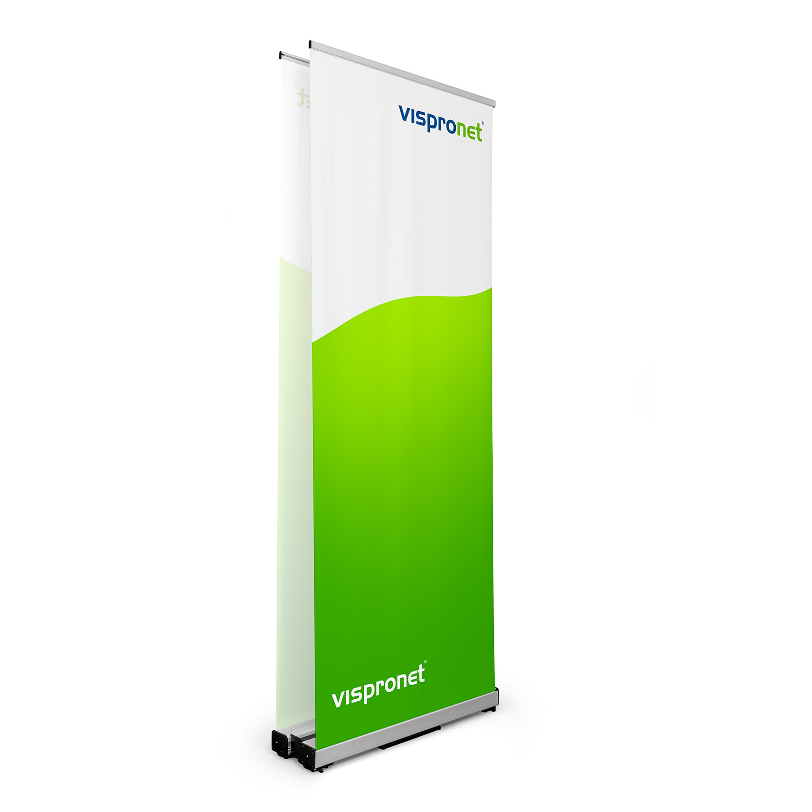 Verbinder-Set für doppelseitiges Roll Up optional erhältlich