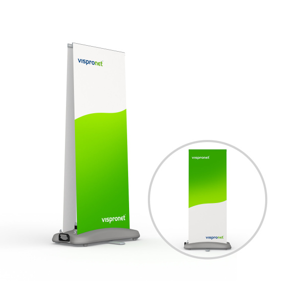 Roll Up Select Outdoor, wasserbefüllbar