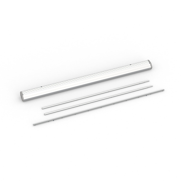 Roll Up Basic, Kassette mit Stangensegmenten