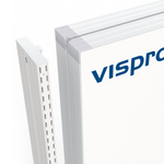 Schlitzprofil wird mit einem Verbinder an Lightbox flex angebracht