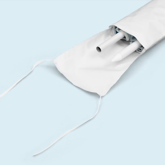 Schutzhülle, passend für einen Kleinschirm mit teilbarem Gestell